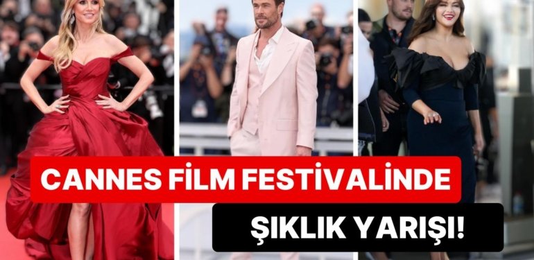 77. Cannes Film Festivalinde Şıklıklarıyla Kendilerine Dönüp Bir Daha Baktıran Ünlü İsimleri İnceleyelim!