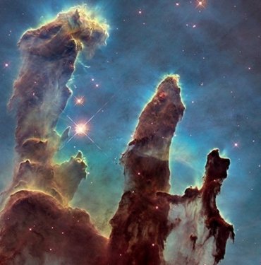 NASA, Kartal Bulutsusu’ndan ‘Yaratılış Sütunları’nın görüntülerini paylaştı