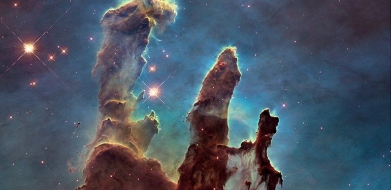NASA, Kartal Bulutsusu’ndan ‘Yaratılış Sütunları’nın görüntülerini paylaştı