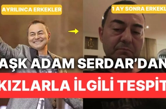 Kızların Ayrılık Acısı Hakkında Tespit Yapmaya Doyamayan Serdar Ortaç’tan Depresif İnciler