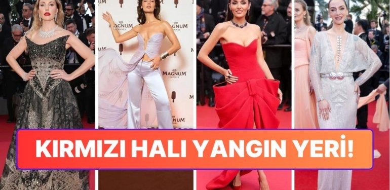 77. Cannes Film Festivali’nde Boy Gösteren Türk Ünlülerin En Şık ve Rüküş Olanını Oylarınızla Belirliyoruz!