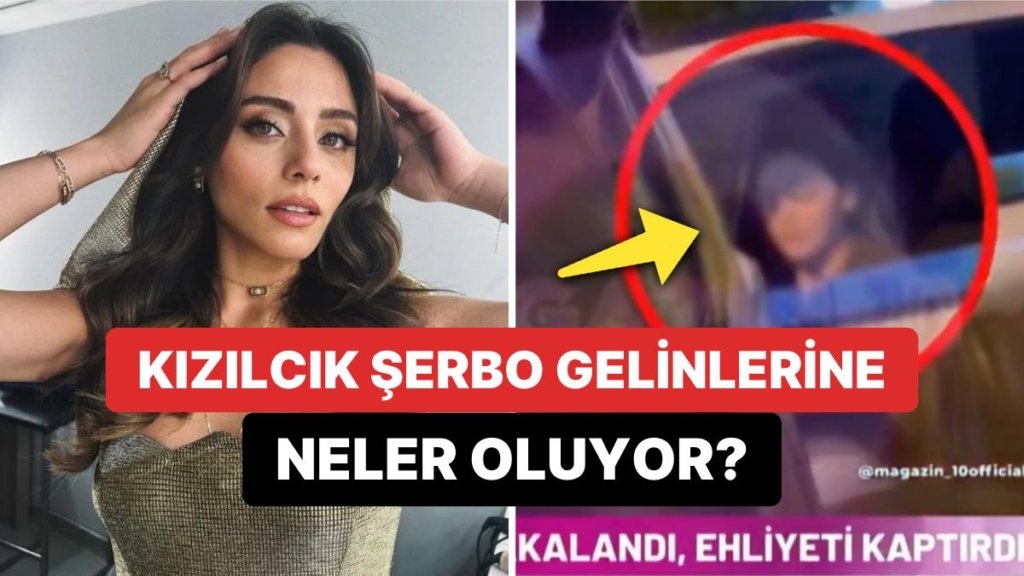 Kızılcık Şerbeti’nin Doğa’sı Sıla Türkoğlu Alkollü Direksiyon Başına Geçince Ehliyeti Kaptırdı!