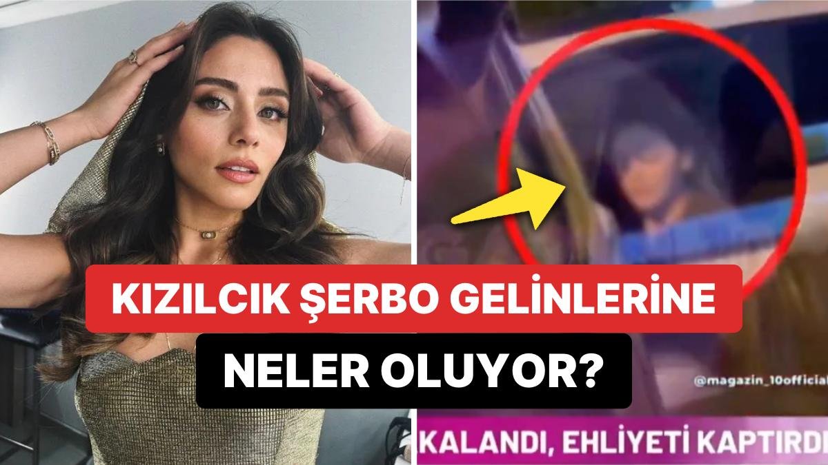 Kızılcık Şerbeti’nin Doğa’sı Sıla Türkoğlu Alkollü Direksiyon Başına Geçince Ehliyeti Kaptırdı!