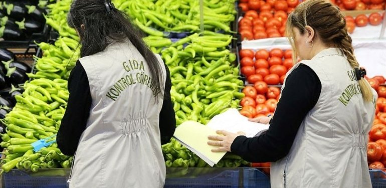Gıda işletmelerine 227 milyon lira ceza