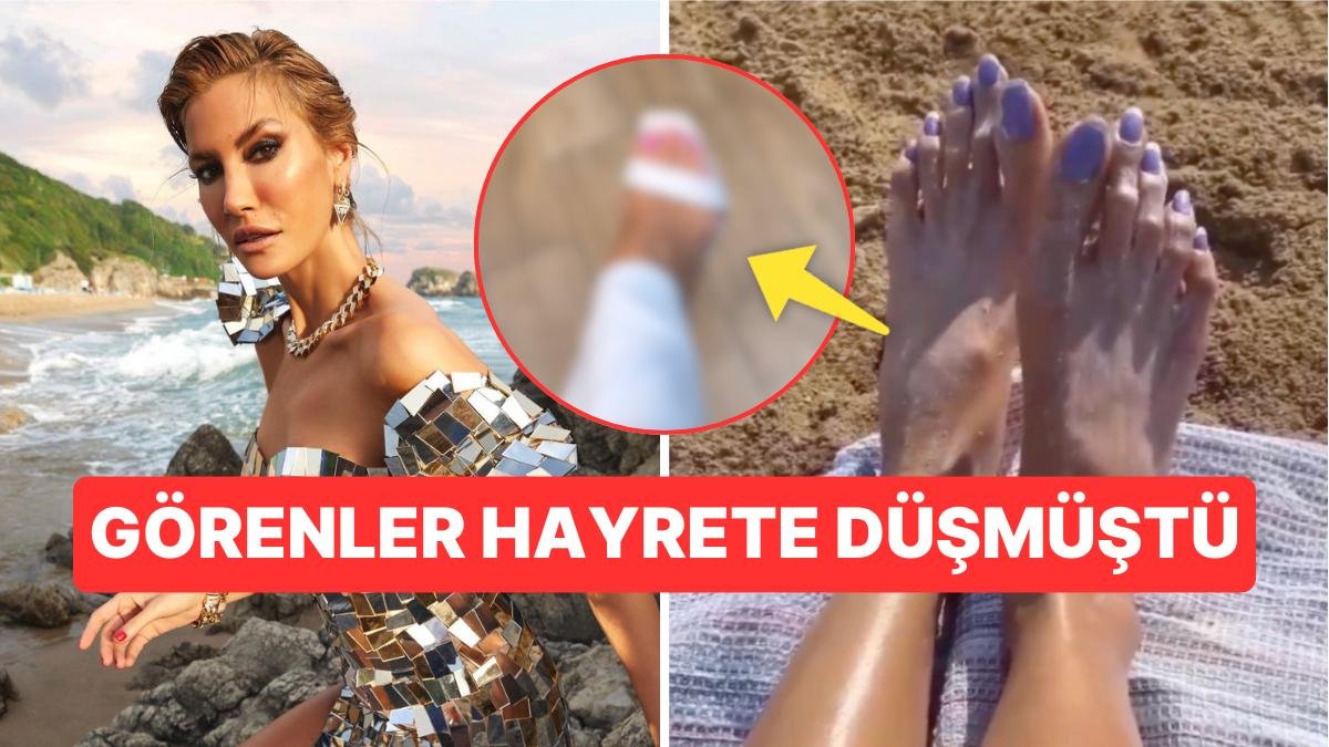 Çağla Şıkel’in Ayakları Diye Yayınlanan Görüntü Sonrası Ünlü Modelden Kanıt Niteliğinde Paylaşım!