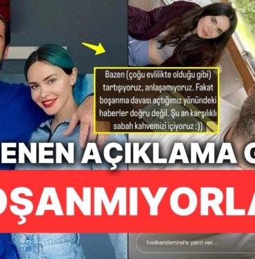 Hepimiz Derin Bir Nefes Alalım: Volkan Demirel ve Zeynep Demirel Boşanma İddialarını Yalanladı