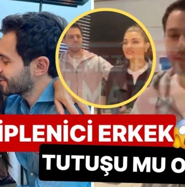 Bugünleri de Gördük: Hande Erçel Muhabirlerden Rahatsız Olunca Devreye Beyaz Atlı Prensi Hakan Sabancı Girdi!