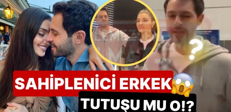 Bugünleri de Gördük: Hande Erçel Muhabirlerden Rahatsız Olunca Devreye Beyaz Atlı Prensi Hakan Sabancı Girdi!