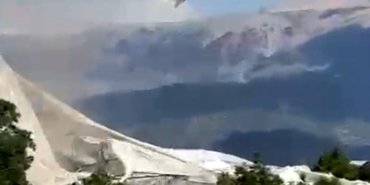 Isparta’da hortum seraları böyle vurdu