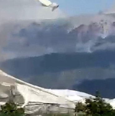Isparta’da hortum seraları böyle vurdu