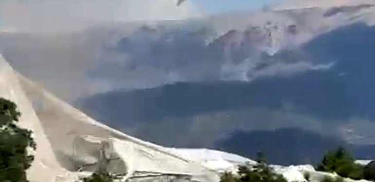 Isparta’da hortum seraları böyle vurdu