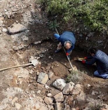 Tarihi eser arıyorlardı: İzinsiz kazıya 3 tutuklama