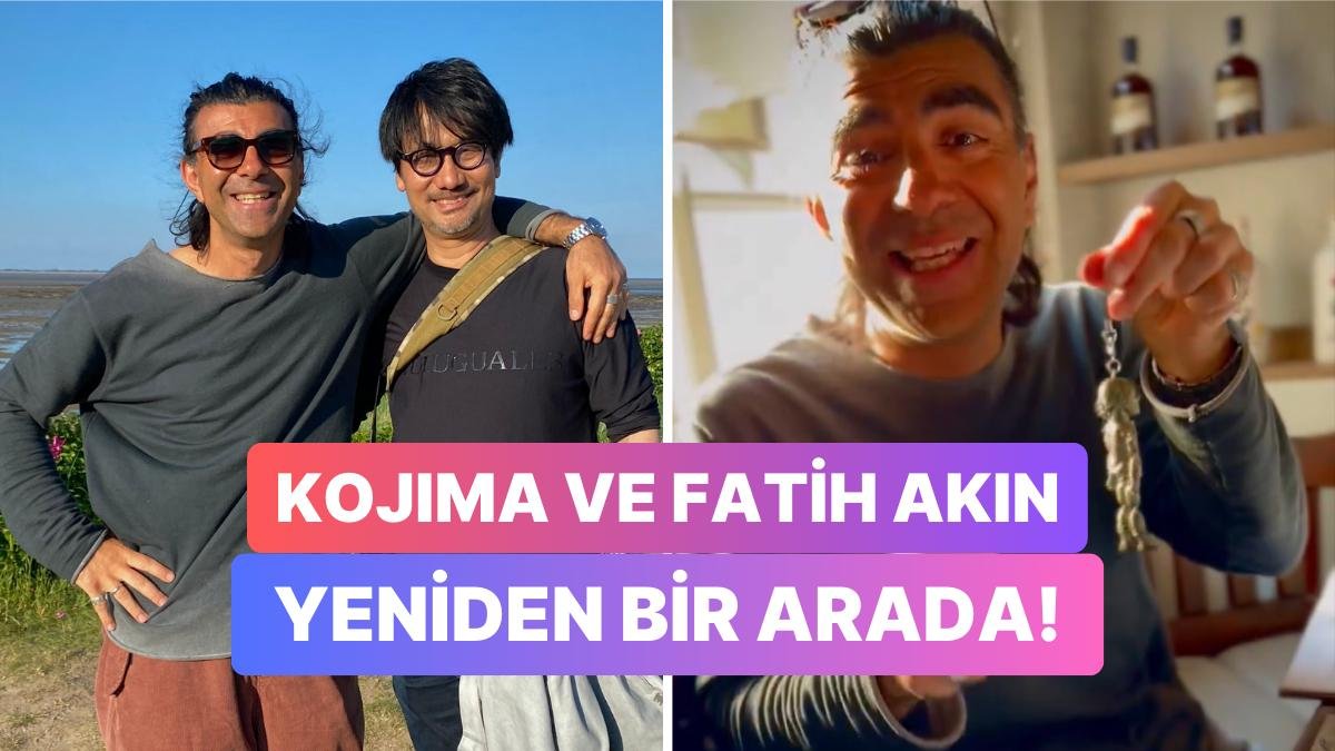 Hideo Kojima’nın Fatih Akın’a Sürpriz Hediyesi Ünlü Yönetmeni Hayli Eğlendirdi