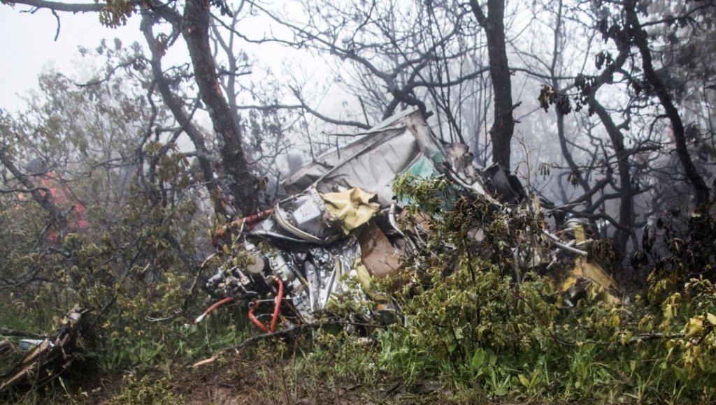 Reisi’nin helikopter kazası enkazına ulaşma anına ait görüntü paylaşıldı