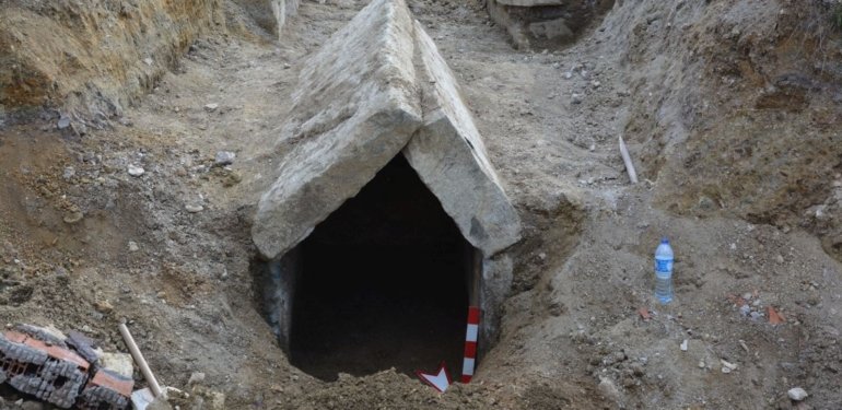 Su deposu kazısında tarih çıktı