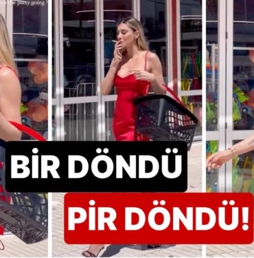 Bir Döndü Pir Döndü: Sepetini Takıp “Markete” Çıkan Şeyma Subaşı’nın Gecelikten Hallice Kombini Dillere Düştü!