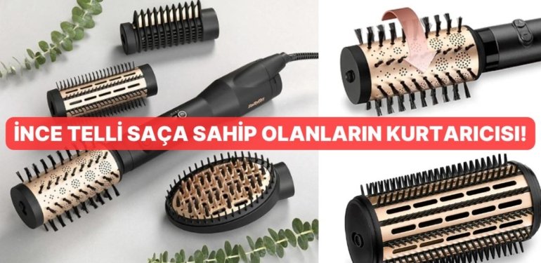 En İyi Saç Şekillendiriciler Arasında Bulunan Babyliss Big Hair Lustre Rotating Hot Air Styler Alınır mı?