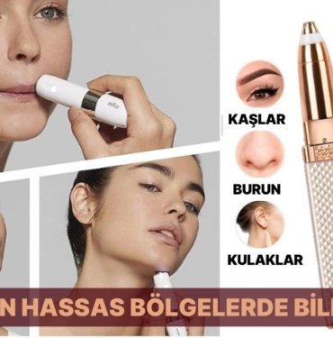 Yüzünüzdeki Tüyleri Acısız Şekilde Alabilmenizi Sağlayan En Çok Satan Yüz Epilatörleri