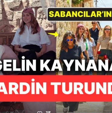 Nazlı Sabancı ve Kayınvalidesi Arzu Sabancı’nın Mardin’de Menengiç Kahvesi Keyfi Yaptığı Anlar