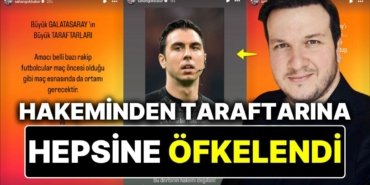 Şahan Gökbakar Galatasaray’a Üstüne Bir de Hakem Arda Kardeşler’e Demediğini Bırakmadı