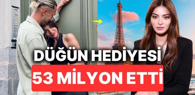 Yusuf Yazıcı’dan Apar Topar Evlendiği Melisa Aslı Pamuk’a 53 Milyonluk Düğün Hediyesi Fransa’dan Geldi!
