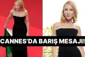 Cate Blanchett Elbisesindeki Detayla Cannes Film Festivali’nde Filistin’e Destek Verdi!