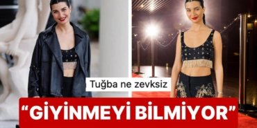 Çeyiz Sandığından Fırlama Bir Kombin Daha: Cannes’a Giden Tuba Büyüküstün’ün Tarzı Dillere Düştü!