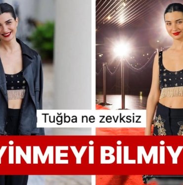 Çeyiz Sandığından Fırlama Bir Kombin Daha: Cannes’a Giden Tuba Büyüküstün’ün Tarzı Dillere Düştü!