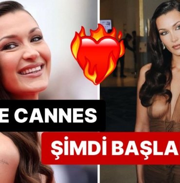 Modellik Sektörüne Elveda Eden Bella Hadid Cannes’daki Görünümüyle Bir Kere Daha Kendine Hayran Bıraktı