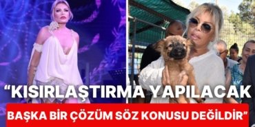 Süperstar Ajda Pekkan’dan Sokak Hayvanları Çağrısı:”Belediyeler Görevini Yapmadığı İçin Onları Öldüremezsiniz”
