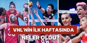 Voleybol Uluslar Ligi’nde ilk hafta bitti! İşte öne çıkanlar!
