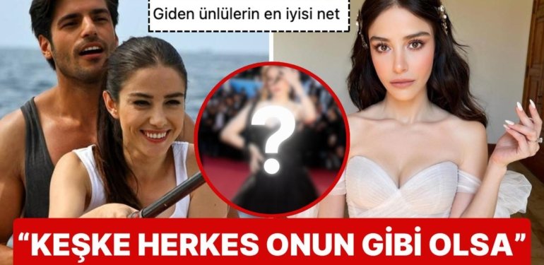 Daha İyisi Gelene Kadar En İyisi Bu: Özge Gürel’in Siyahlara Büründüğü Cannes Kombini Herkesten Geçer Not Aldı