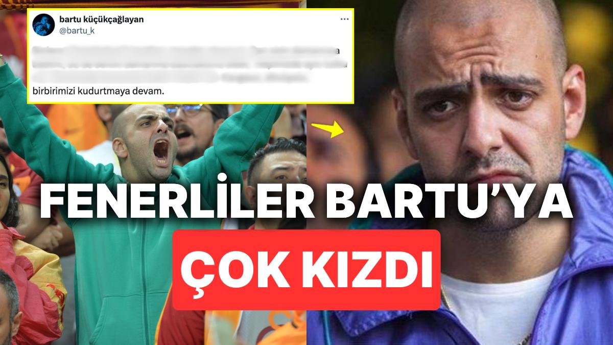 Galatasaraylı Bartu Küçükçağlayan Fenerbahçe Taraftarının Attığı Mesajları Görünce "Kudurtmaya Devam" Dedi 5 Galatasaraylı Bartu Küçükçağlayan Fenerbahçe Taraftarının Attığı Mesajları Görünce “Kudurtmaya Devam” Dedi