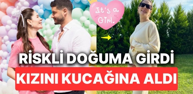 Yıldız Çağrı Atiksoy ve Berk Oktay Çifti Riskli Doğumun Ardından Minik Kızlarına Kavuşup Anne Baba Oldu!