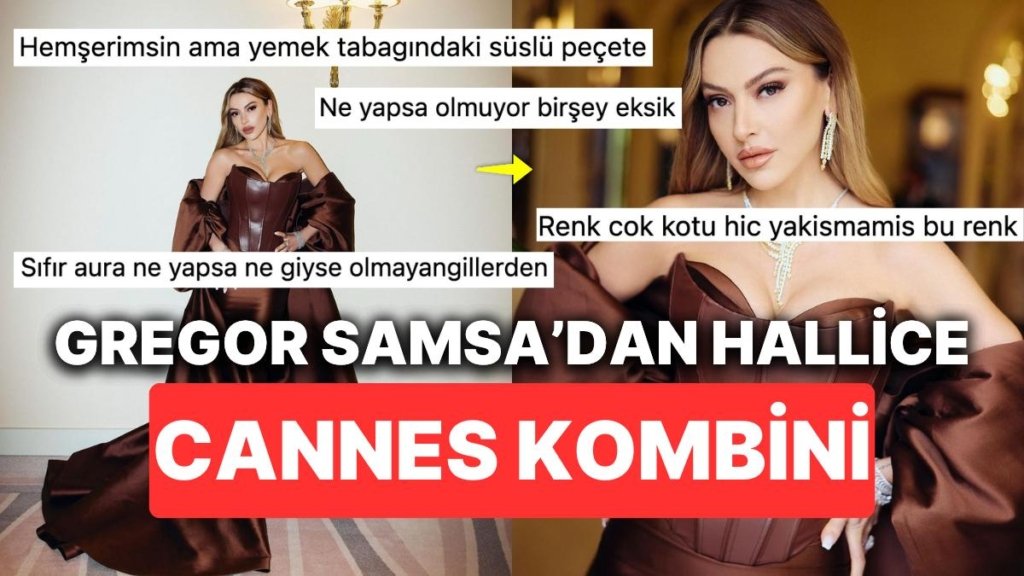 Kötü Giyinmeye Yemin Eden Ünlülerimizin Üstüne Hadise’nin Cannes Kombini Cila Çekti